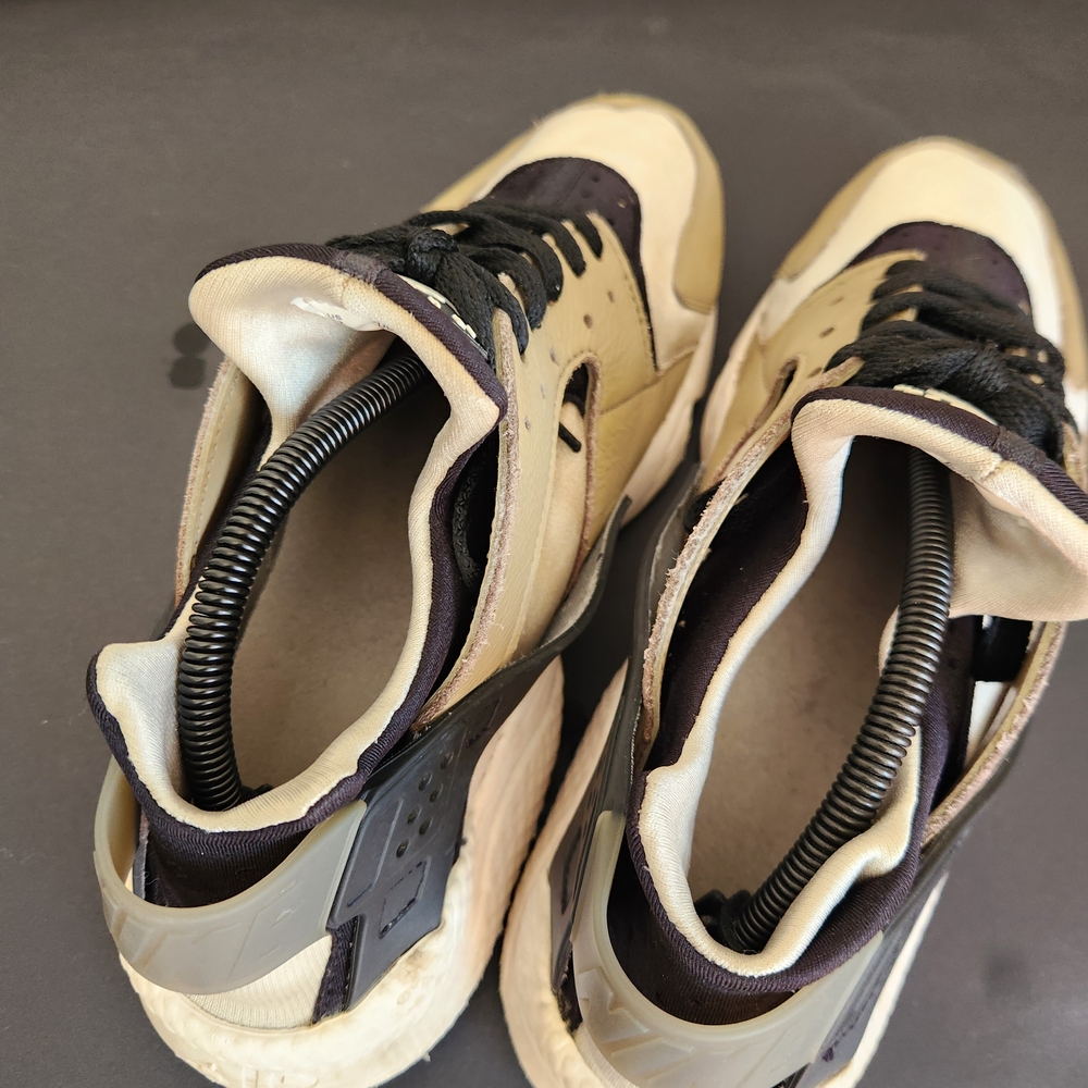 Nike Air Huarache 'Light Olive' Black/Khaki-phantom Mens 12 - Picture 10 of 10